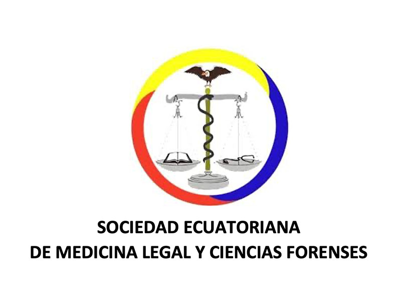 logo sociedad Ecuatoriana de medicina legal y ciencias forenses